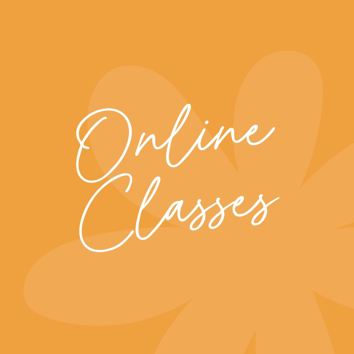 Online Classes - Coming Soon