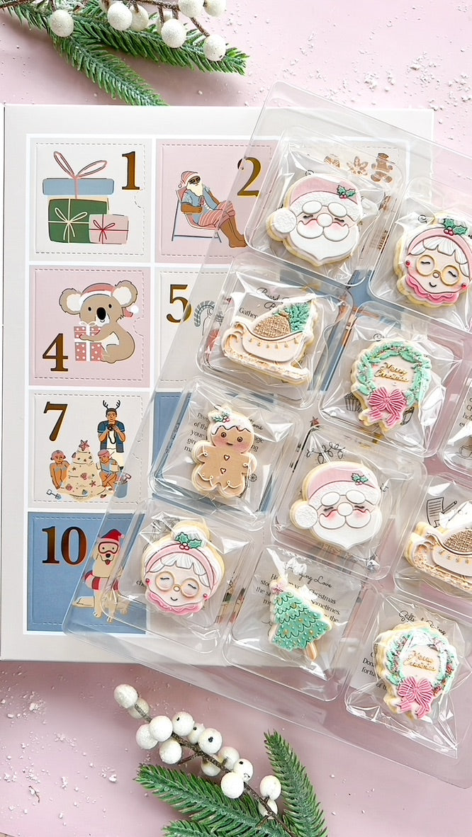Christmas cookie advent calendar bundle